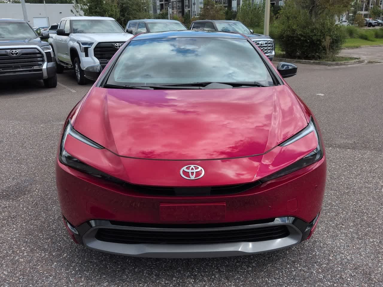 Certified Used 2024 Supersonic Red Toyota XLE image 9