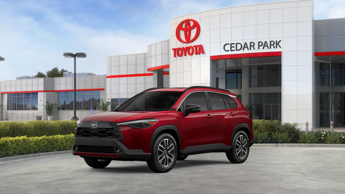 New 2026 Soul Red Crystal Toyota XLE image 34