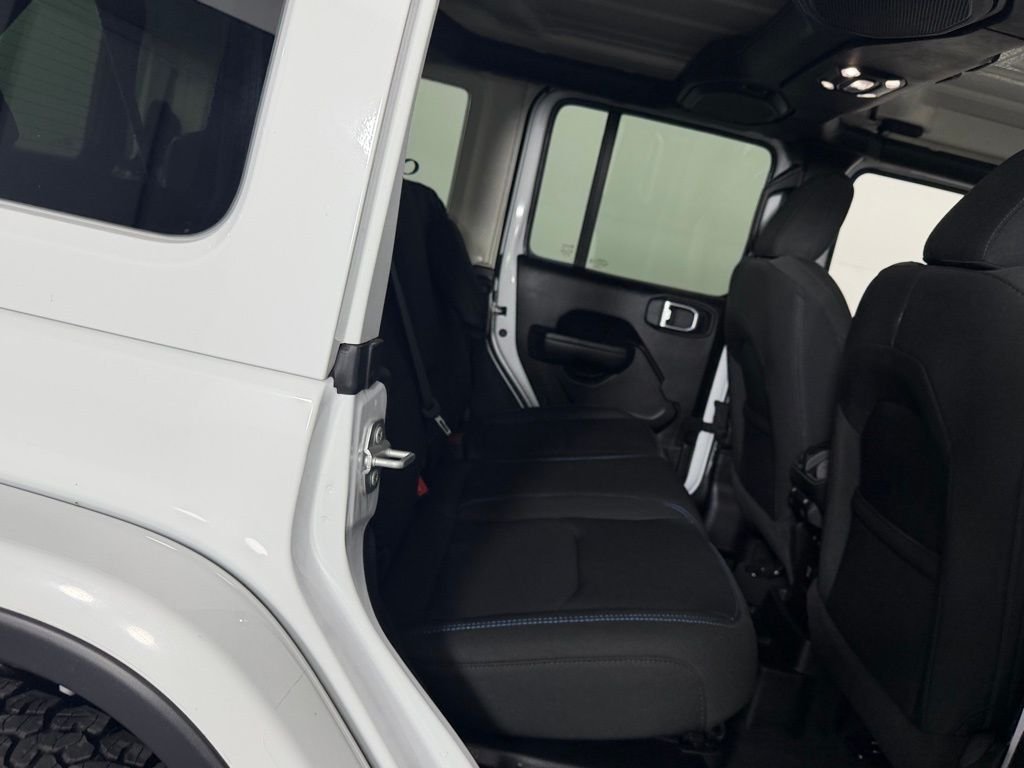 Used 2023 Bright White Clearcoat Jeep Rubicon 4xe image 30