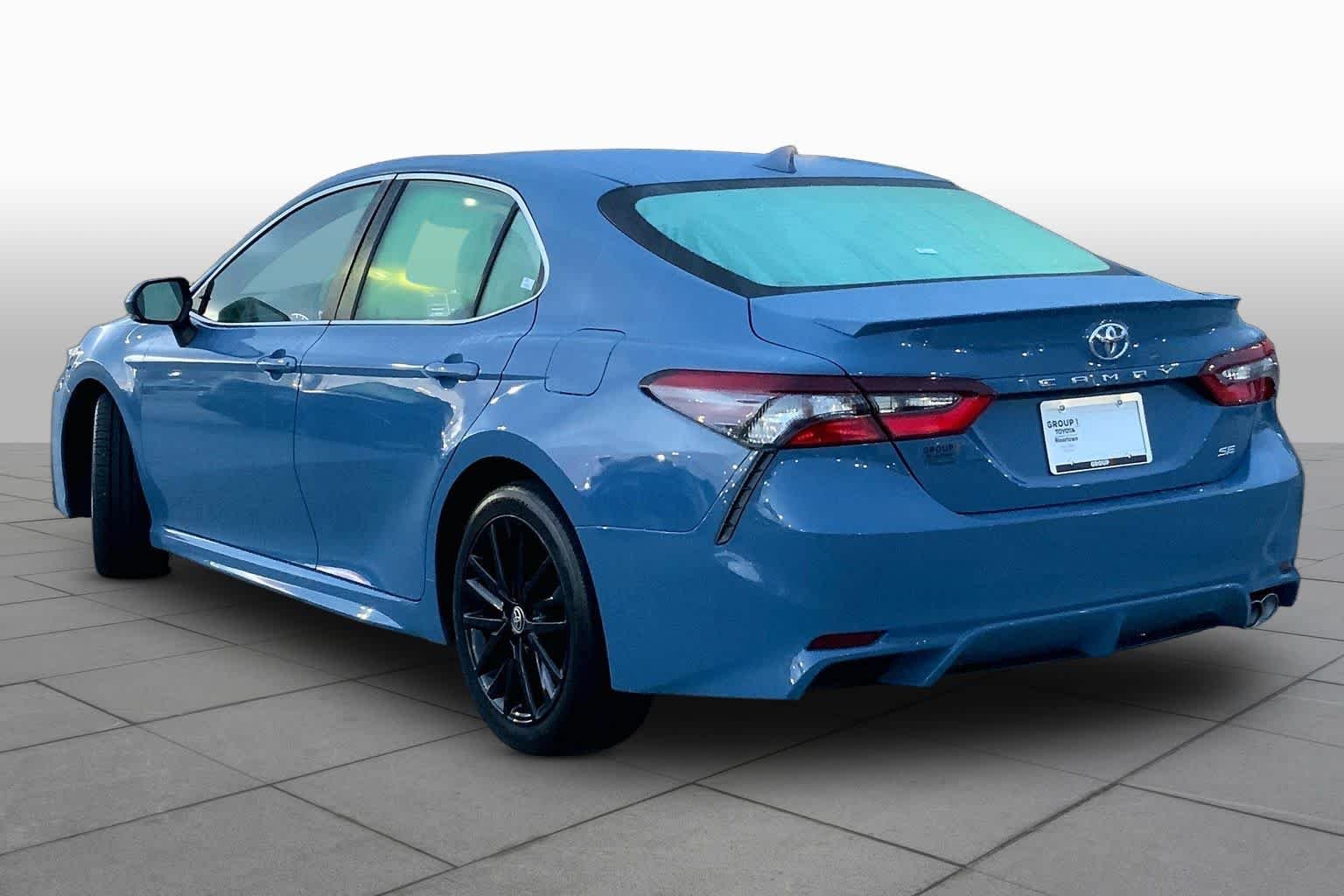 Used 2024 Cavalry Blue Toyota SE image 12