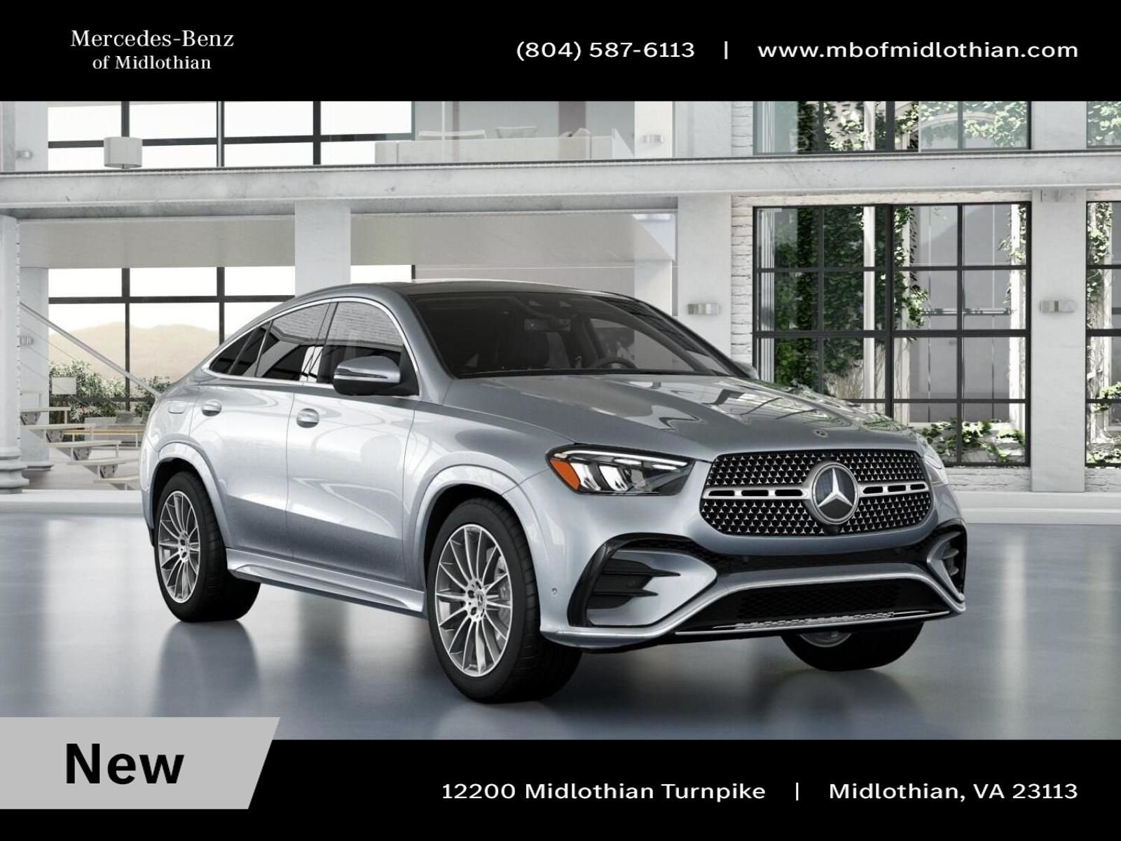 New 2026 Cirrus Silver Metallic Mercedes-Benz GLE 450 Coupe image 10