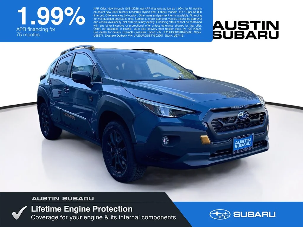 New 2026 Blue Subaru Wilderness image 1