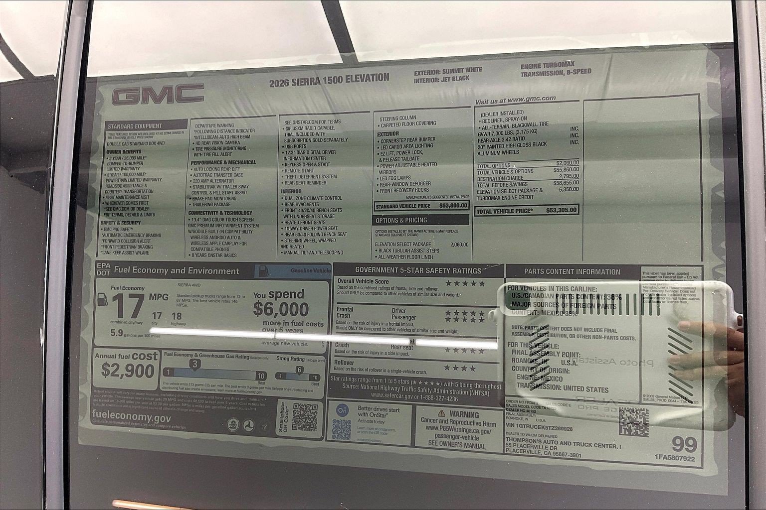 2026 GMC Sierra 1500 Elevation - Photo 21