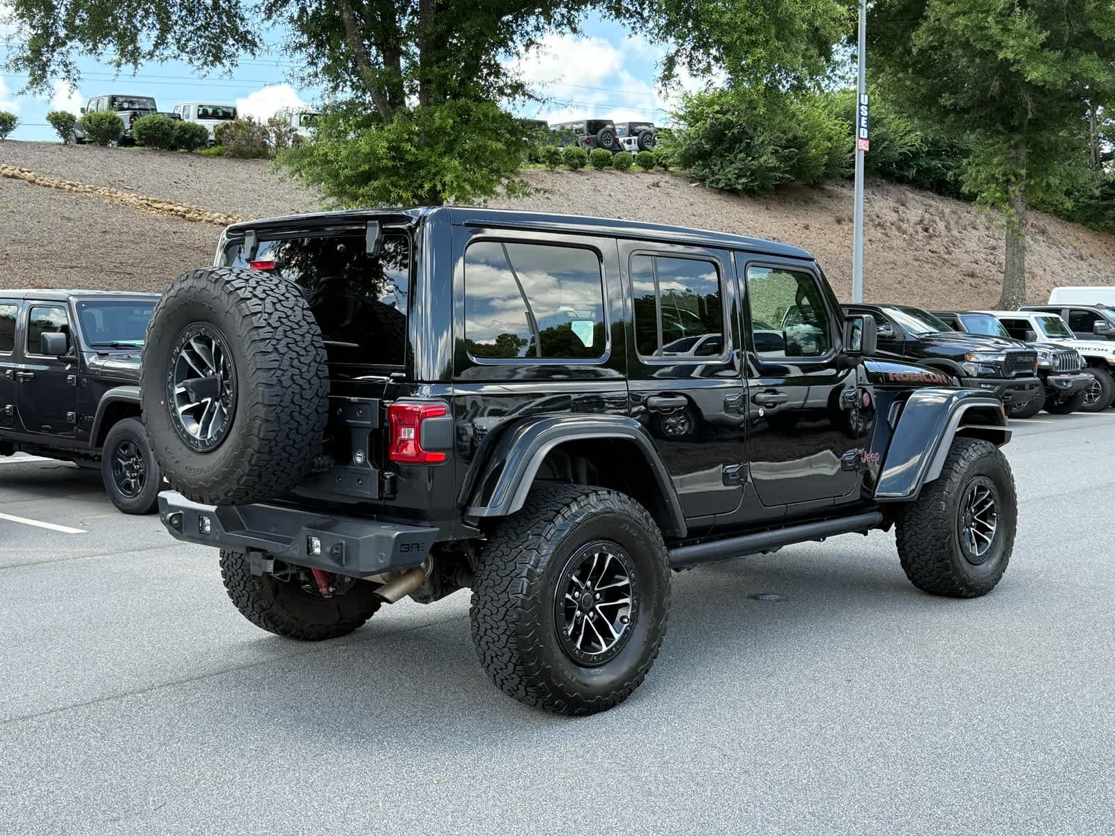Used 2024 Black Clearcoat Jeep Rubicon X image 5