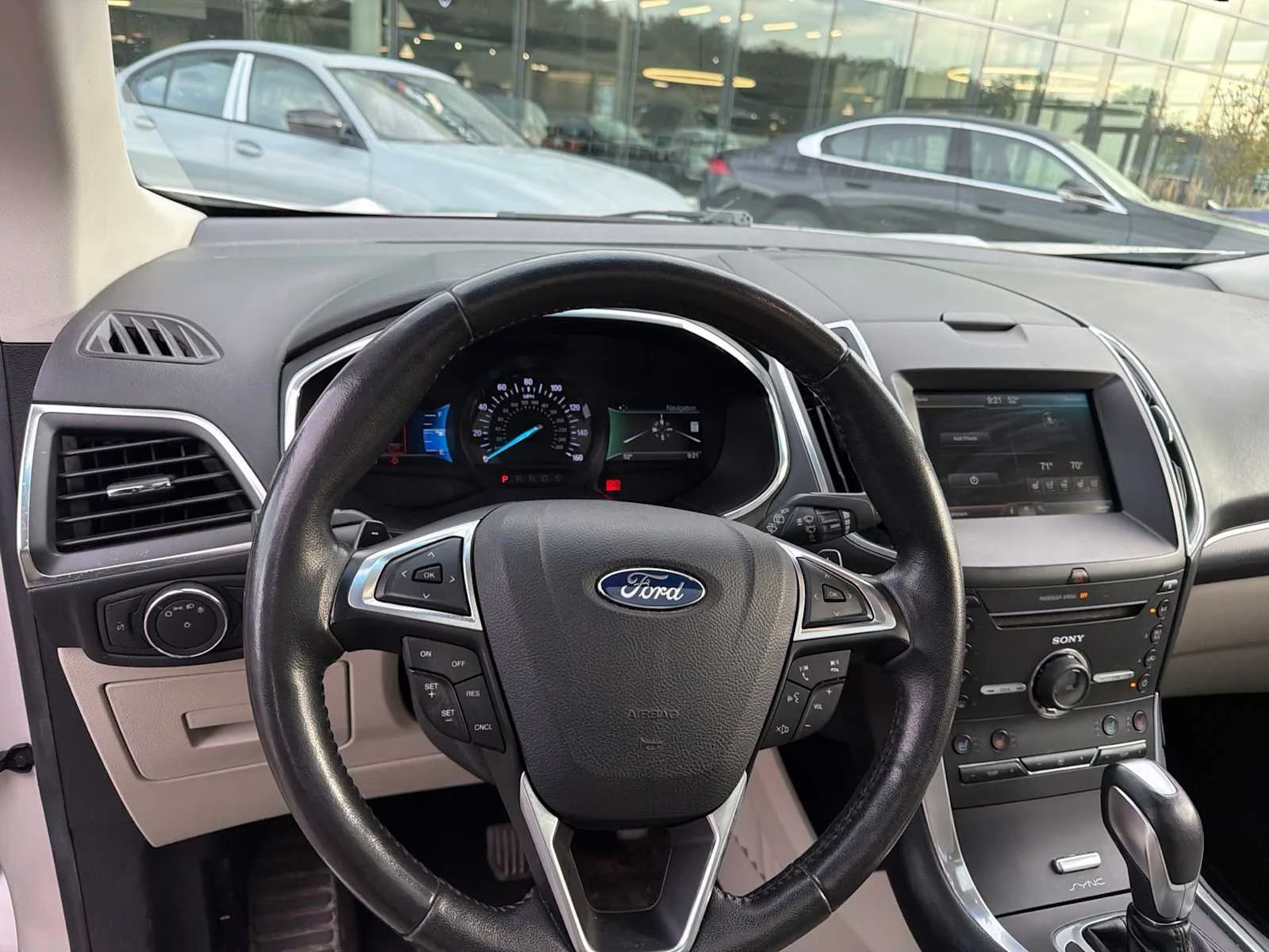 Used 2015 White Platinum Metallic Tri-Coat Ford Titanium image 16