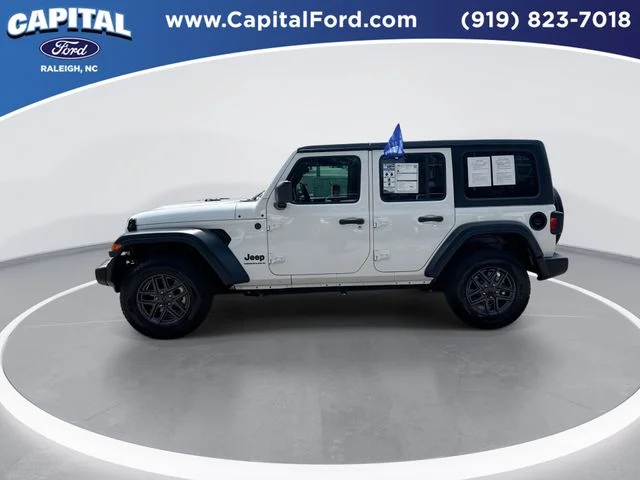 Used 2024 White Jeep Sport S image 5