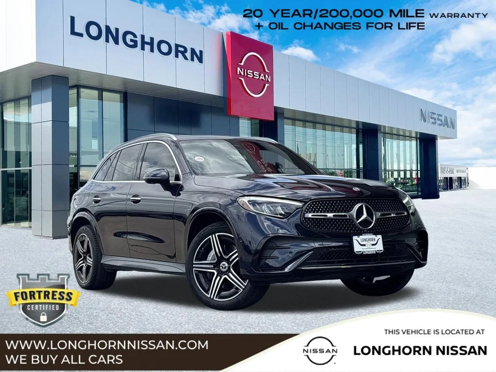 Used 2024 Blue Mercedes-Benz GLC 300 image 1
