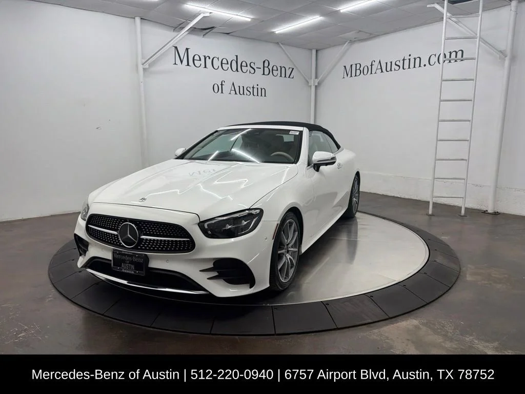 Certified Used 2023 White Mercedes-Benz E 450 image 3