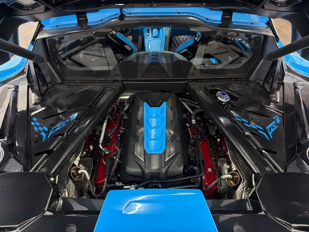 Used 2023 Blue Chevrolet Stingray image 30