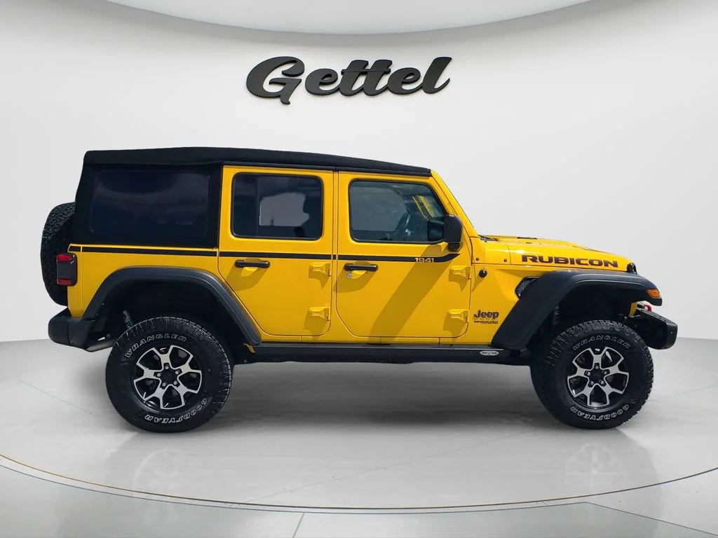 Used 2021 Yellow Jeep Rubicon 4x4 image 4