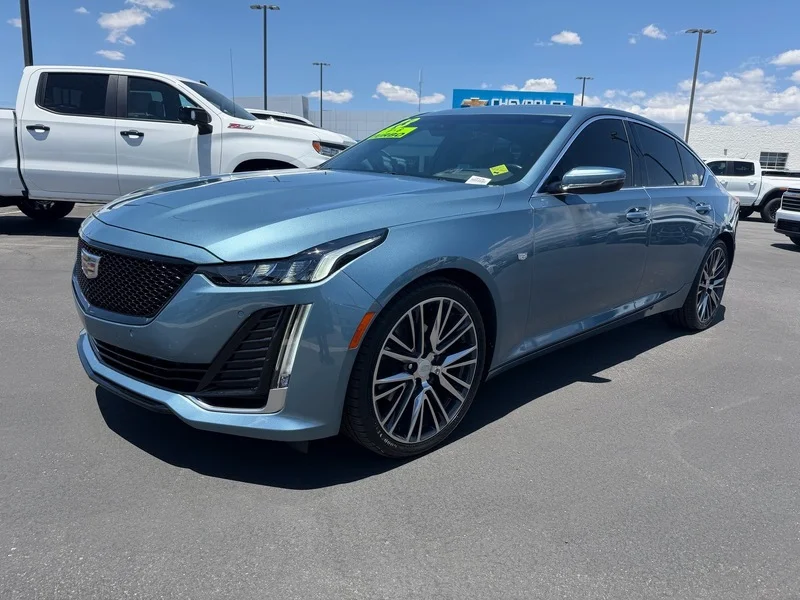 Used 2023 Midnight Steel Metallic Cadillac Premium Luxury image 7