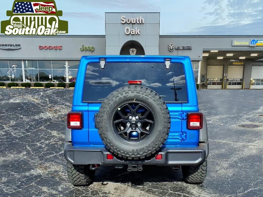 New 2026 Hydro Blue Pearl-Coat Exterior Paint Jeep Willys image 3