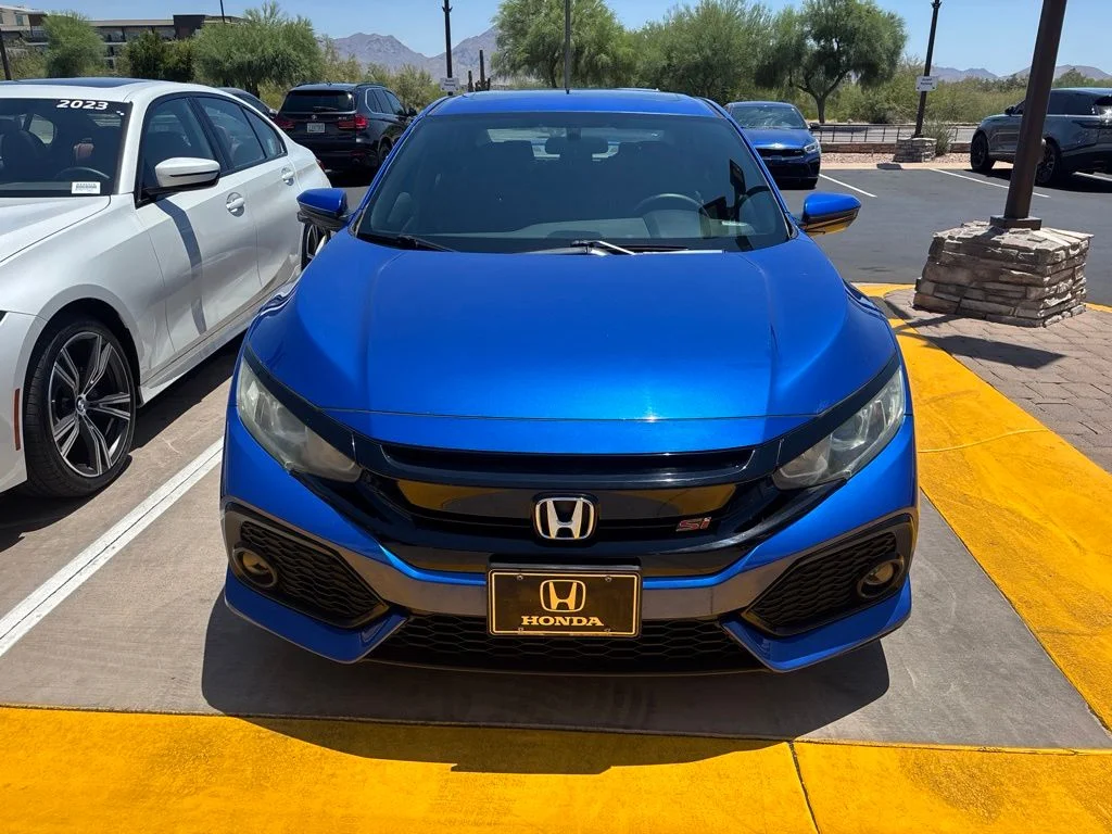 Used 2018 Blue Honda Si image 2
