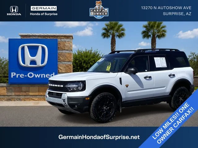 2026 Ford Bronco Sport Badlands