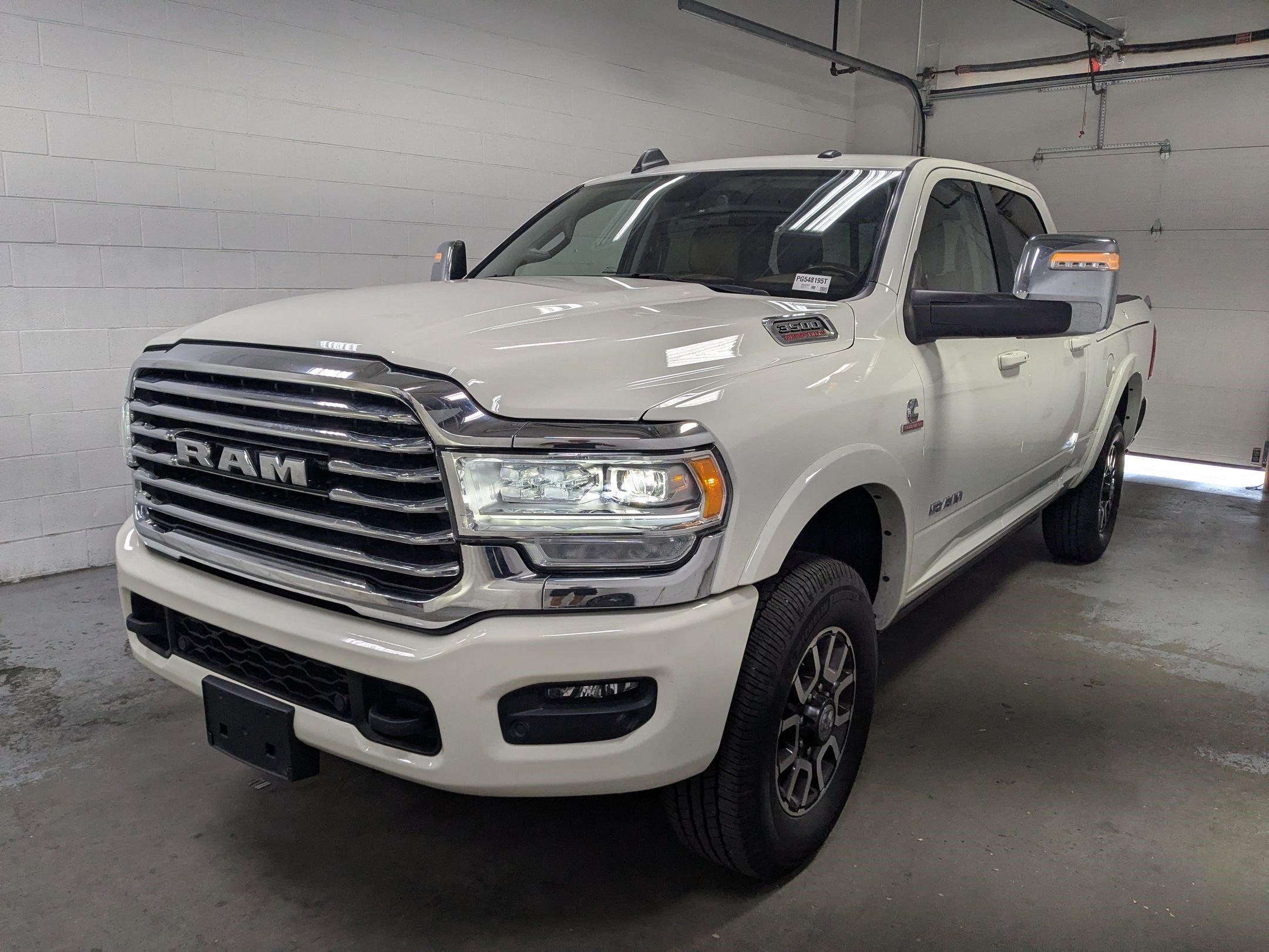 Used 2023 Pearl White Ram Longhorn image 9
