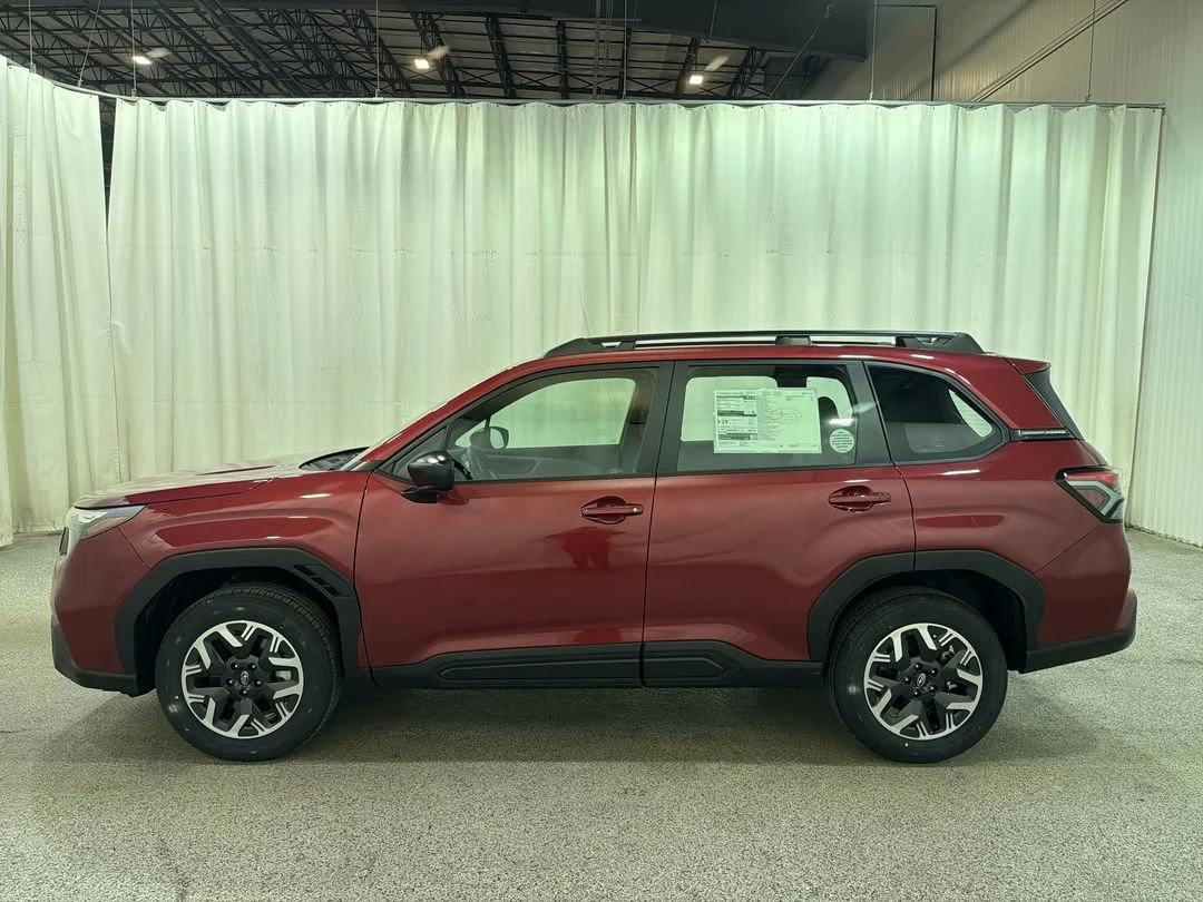 New 2026 Crimson Red Pearl Subaru BASE image 6