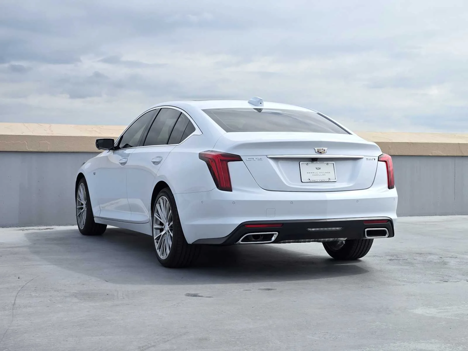 New 2026 Vibrant White Tricoat Cadillac Premium Luxury image 3