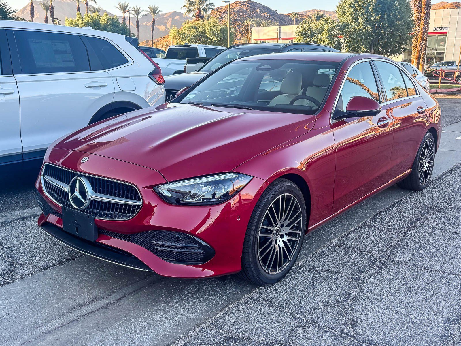 Used 2026 Red Mercedes-Benz C 300 image 3