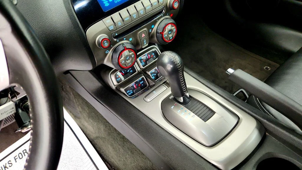 Used 2011 Cyber Gray Metallic Chevrolet 2LT Coupe w/ RS Package, Silver Stripes & Remote Start image 16