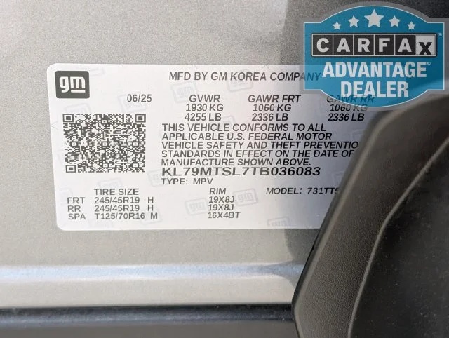Used 2026 Sterling Gray Metallic Chevrolet RS image 43