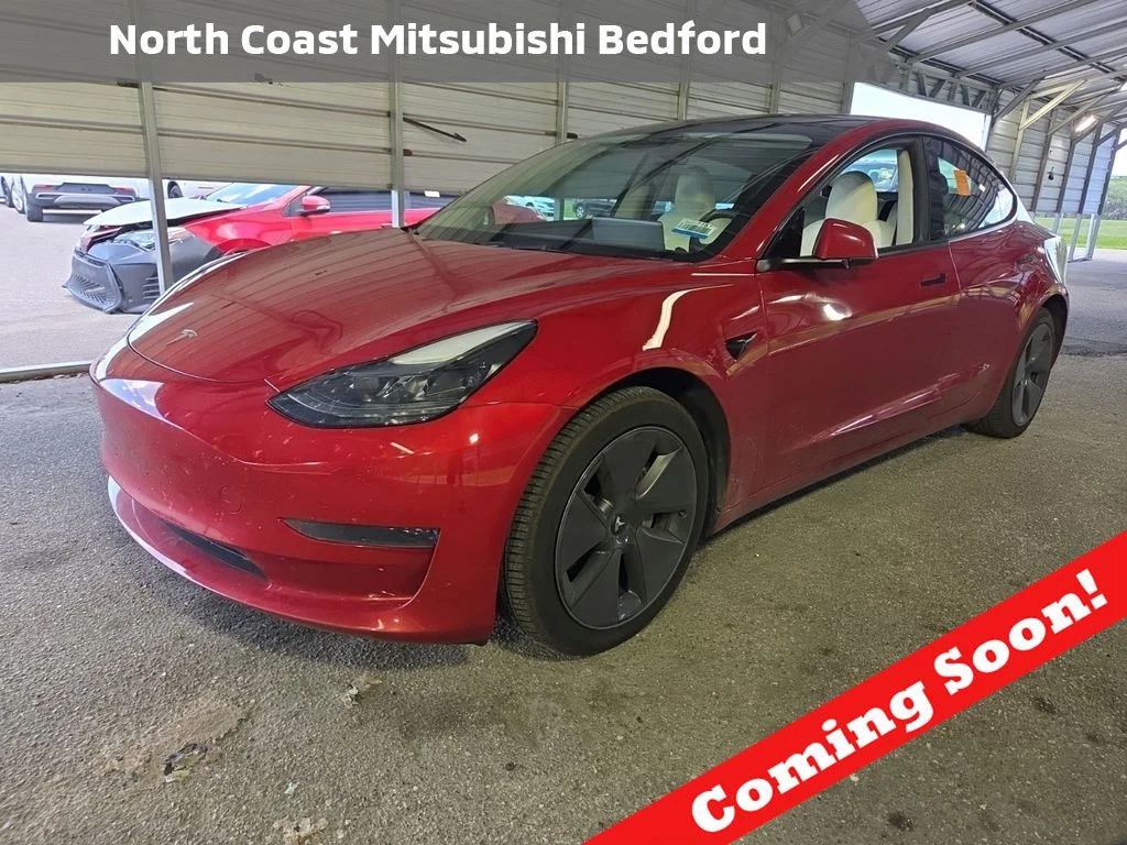 Used 2023 Red Tesla Base image 1