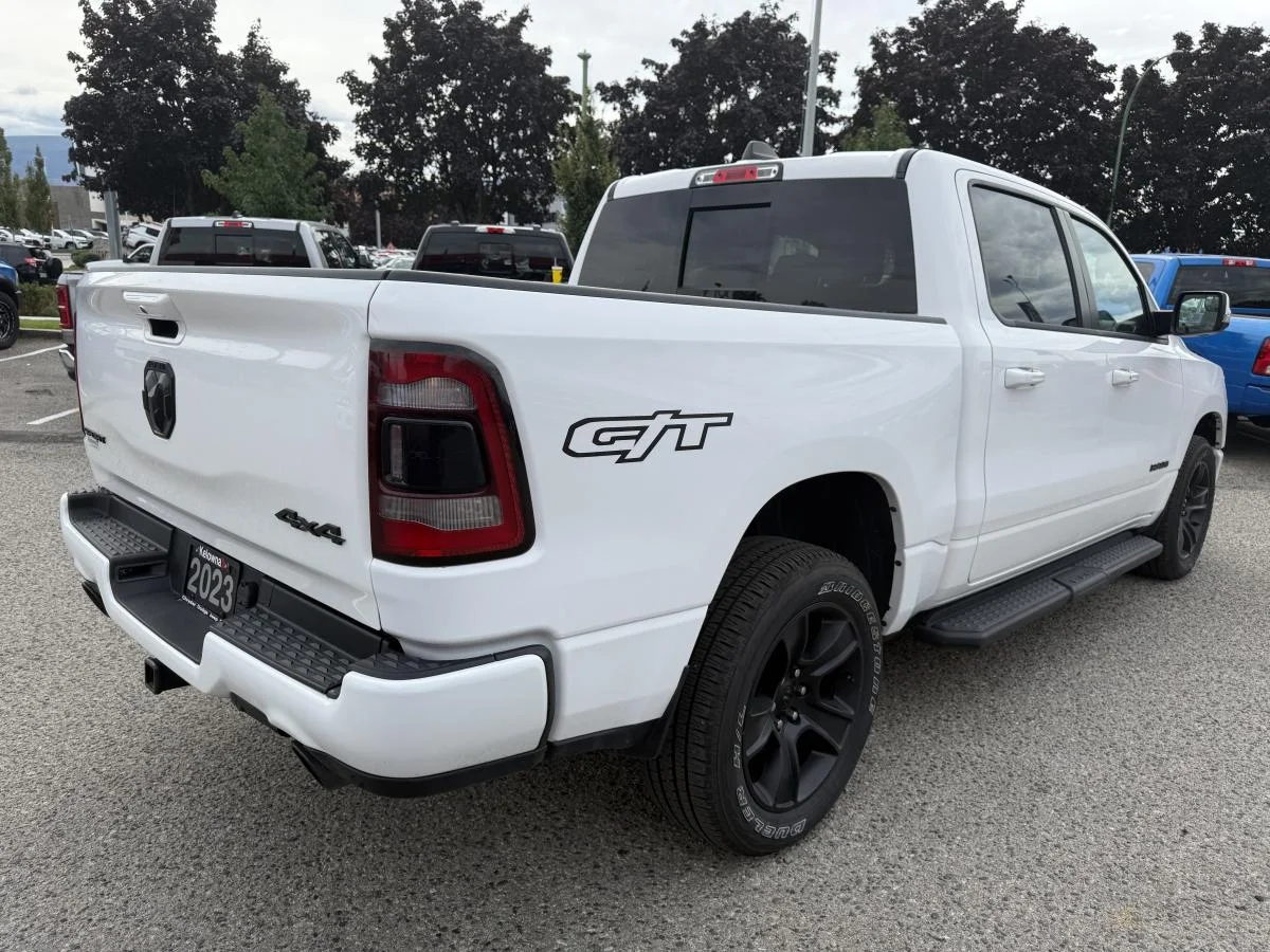 Used 2023 White RAM Sport 4x4 Crew Cab 5