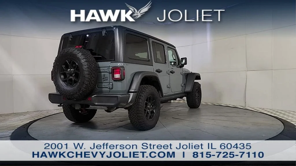 Used 2024 Gray Jeep Willys image 7