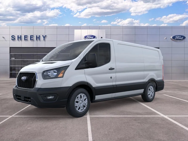New 2025 Oxford White Ford Cargo Van image 1