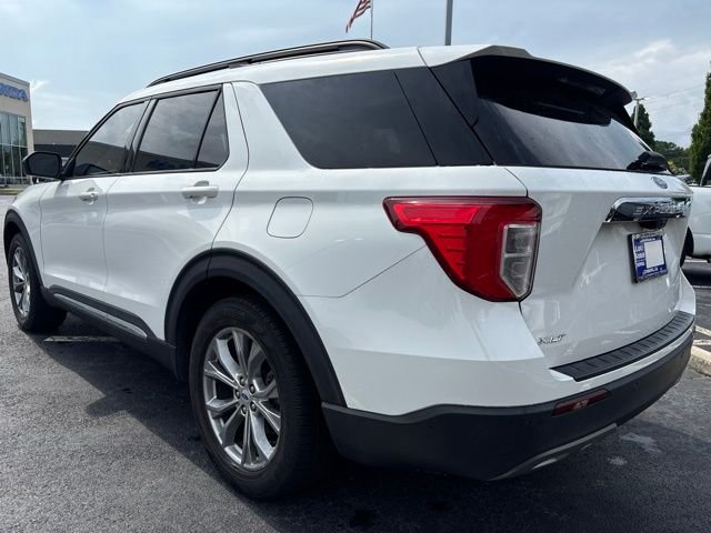 Used 2022 Star White Metallic Tri-Coat Ford XLT image 7