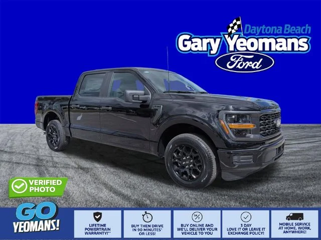 New 2026 Agate Black Metallic Ford STX® image 1