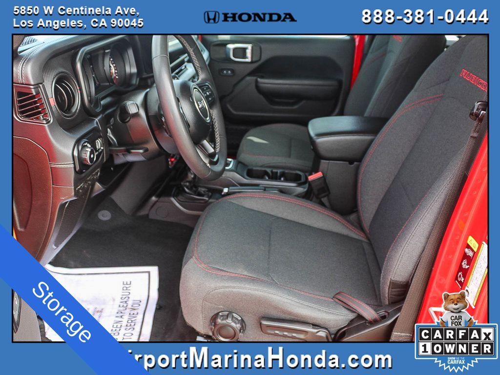 Used 2025 Red Clearcoat Jeep Rubicon image 14
