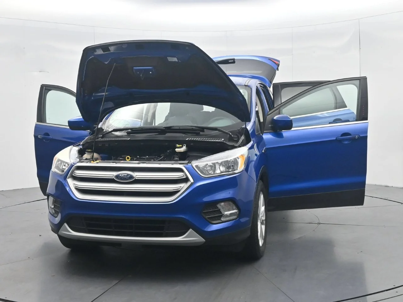 Certified Used 2019 Lightning Blue Ford SE image 55