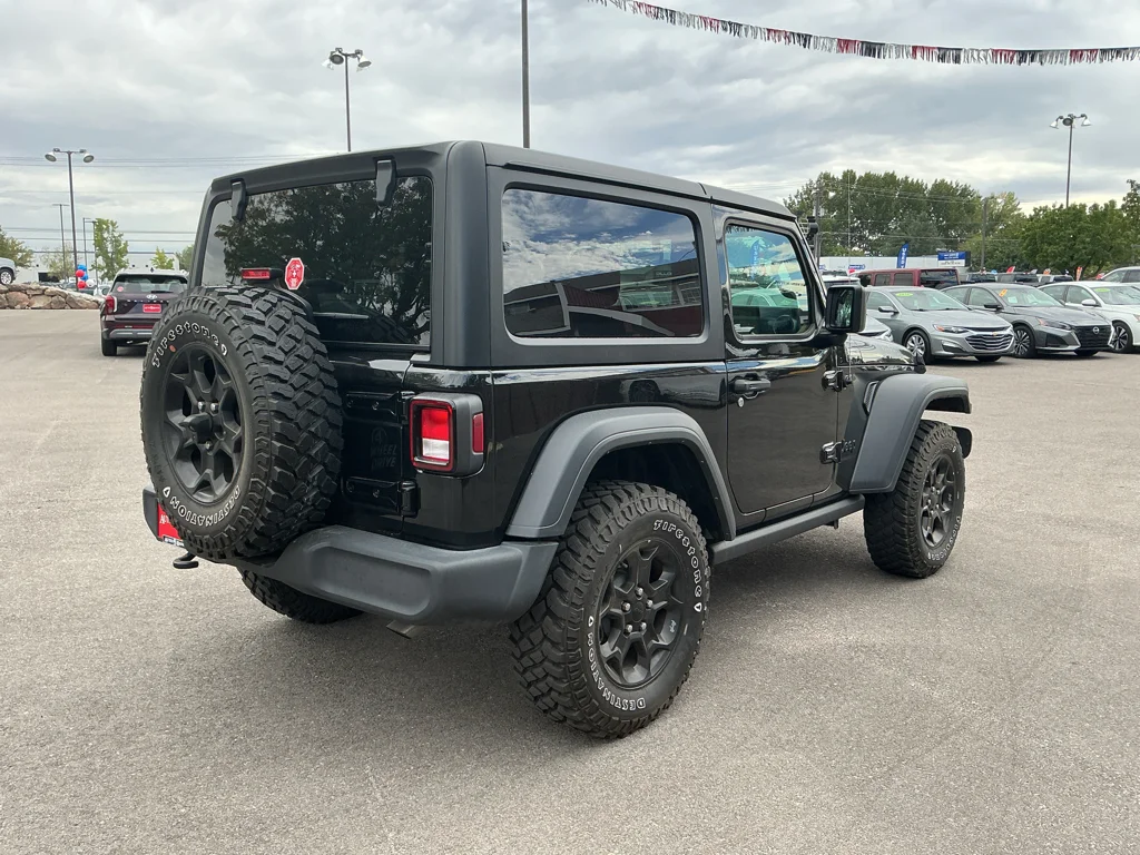 Used 2023 Black Clearcoat Jeep Willys image 5