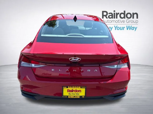Used 2023 Scarlet Red Pearl Hyundai SEL image 7