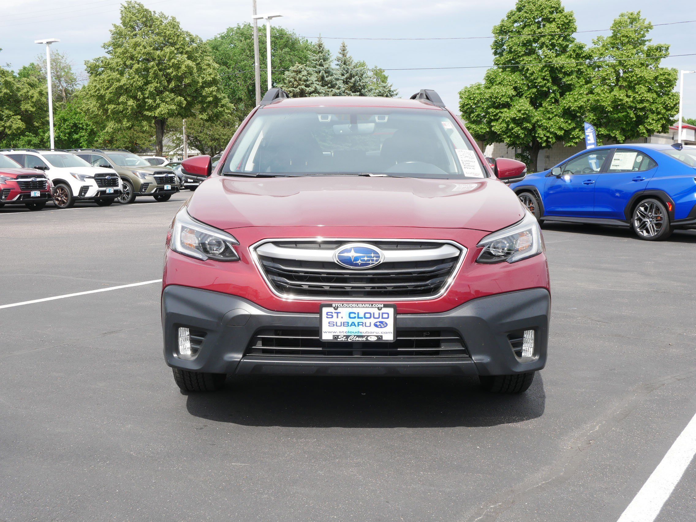 Used 2021 Subaru Outback Premium with VIN 4S4BTADC6M3132139 for sale in Saint Cloud, Minnesota