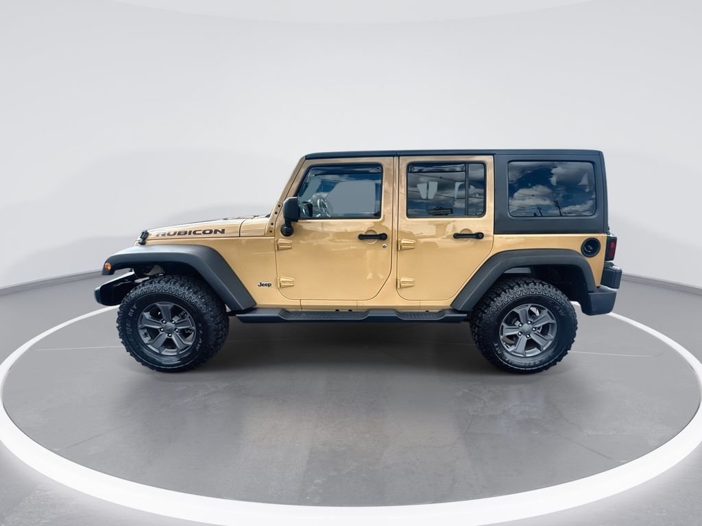 Used 2014 Beige Jeep Unlimited Rubicon image 5