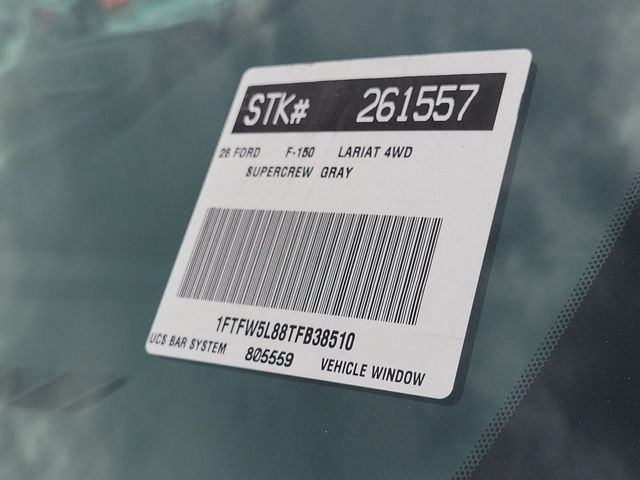 New 2026 Carbonized Gray Metallic Ford Lariat® image 31