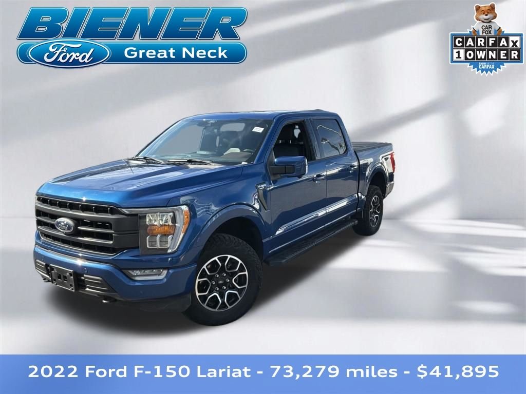 Certified Pre-Owned 2022 Ford F-150 Lariat 4WD Crew Cab