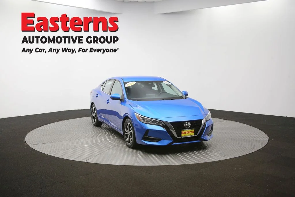 Used 2021 Blue Nissan SV image 47