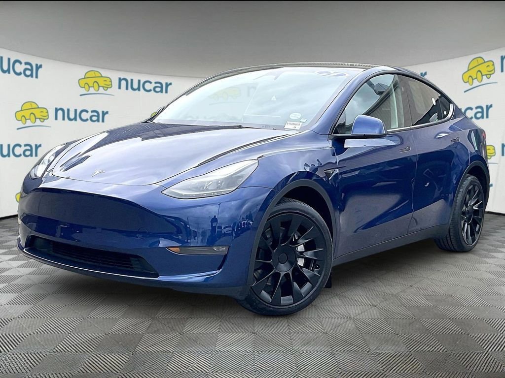Used 2024 Blue Tesla Long Range image 3