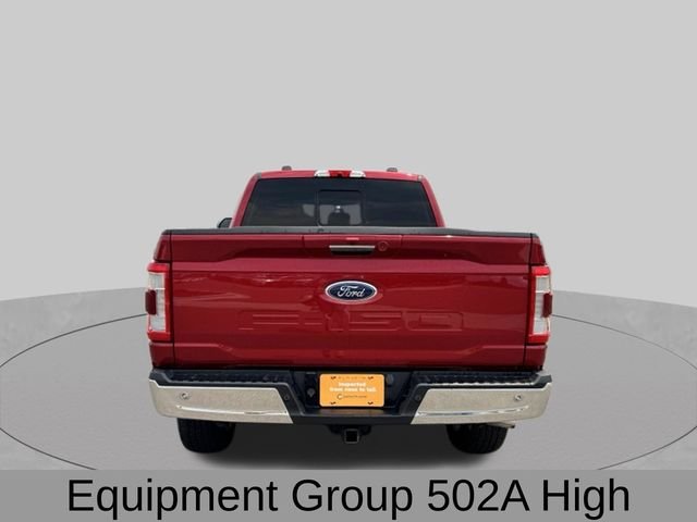 Certified Used 2021 Red Ford Lariat image 6