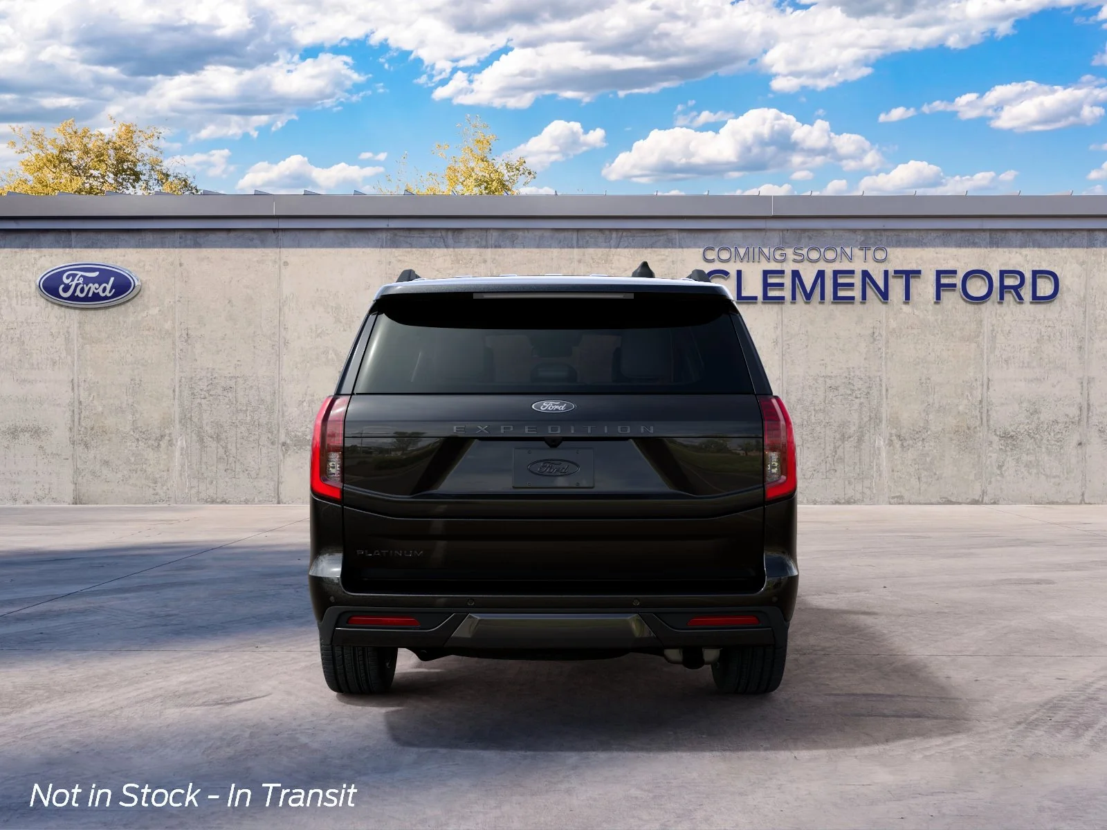 New 2027 Agate Black Metallic Ford Platinum image 7