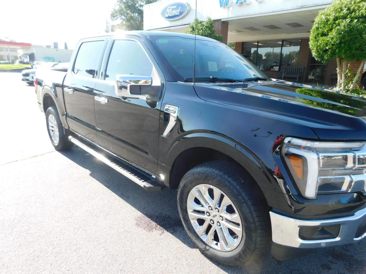 New 2026 Agate Black Metallic Ford Lariat® image 2