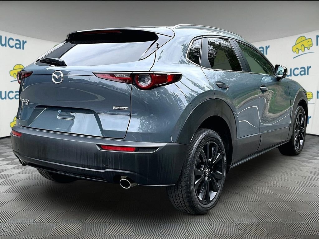 Used 2023 Polymetal Gray Metallic Mazda 2.5 S Carbon Edition image 8