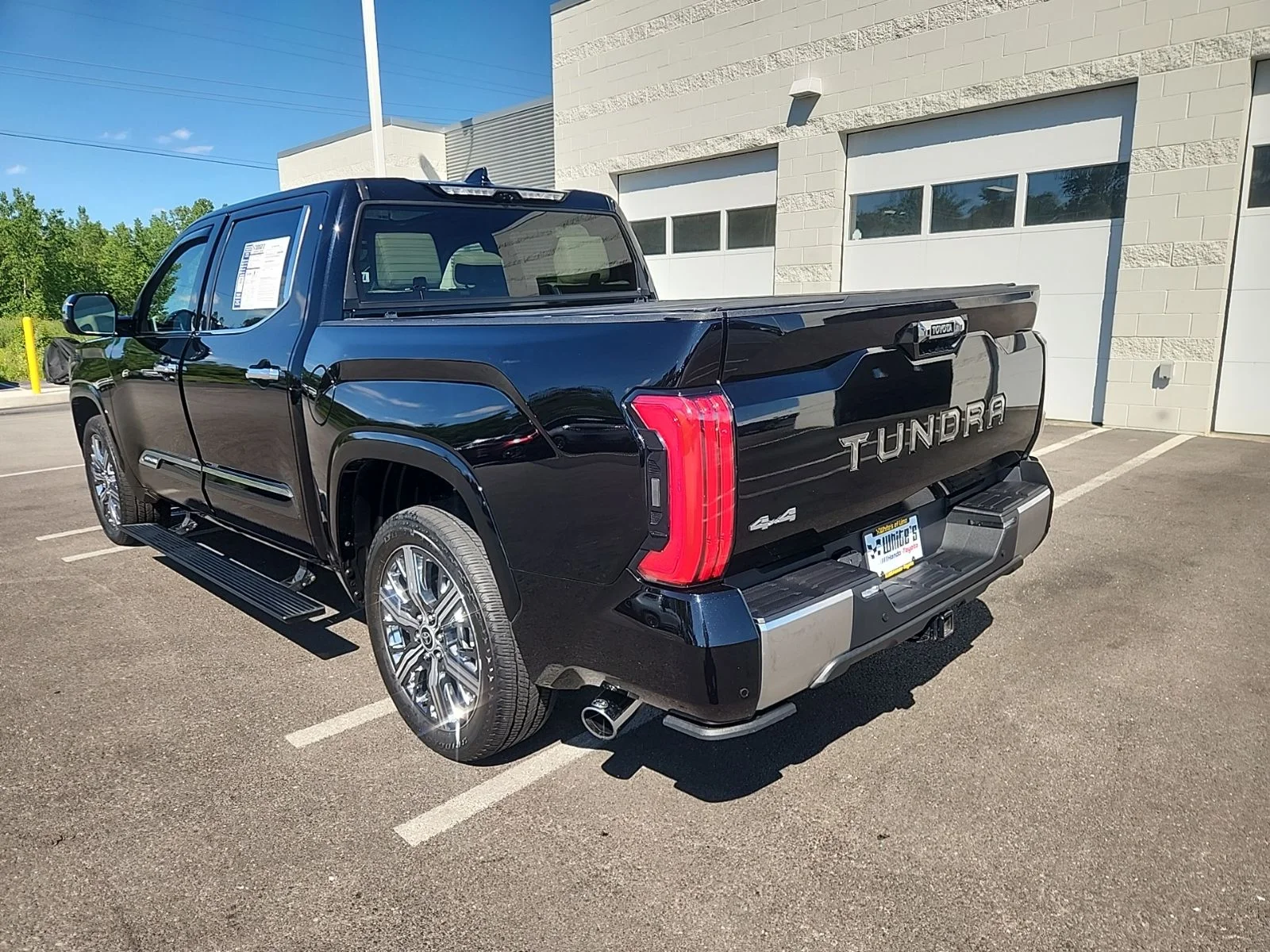 Used 2022 Black Toyota Capstone image 4