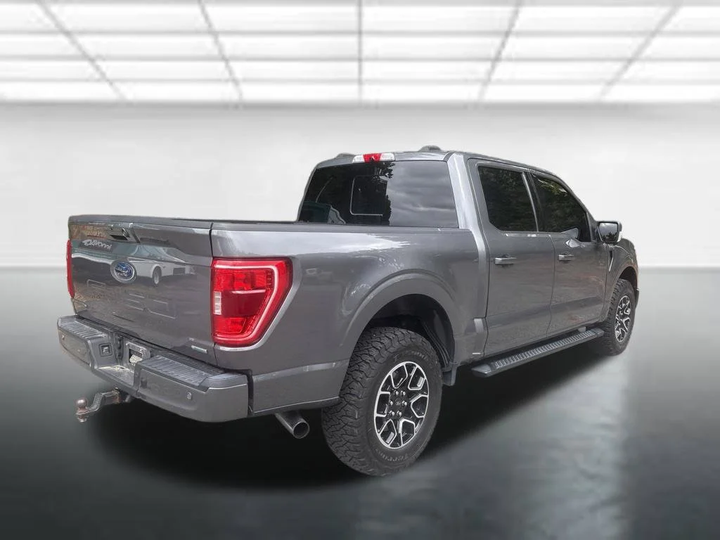 Certified Used 2021 Carbonized Gray Metallic Ford XLT image 4