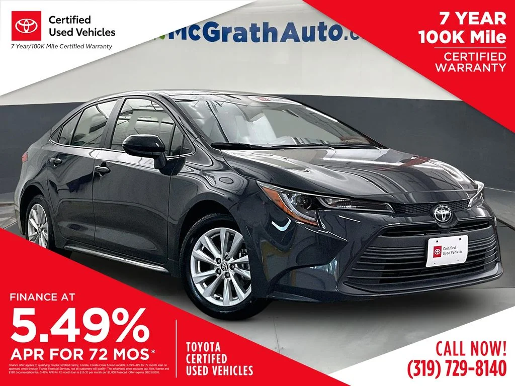 Used 2025 Gray Toyota LE image 1