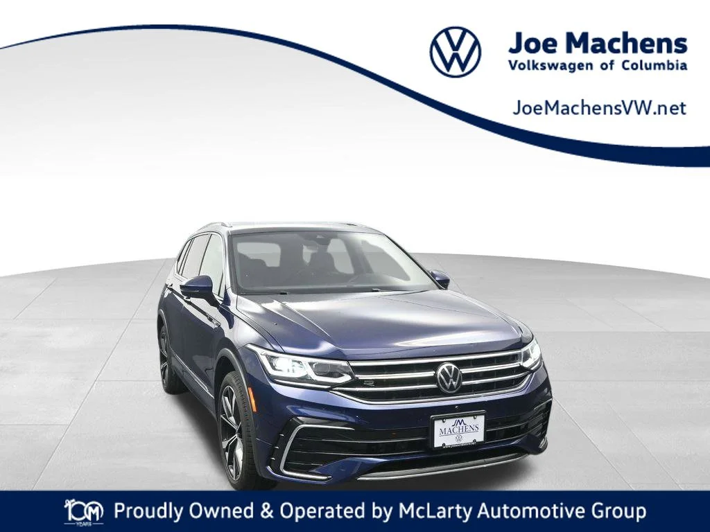 Used 2023 Blue Volkswagen 2.0T SEL R-Line image 1