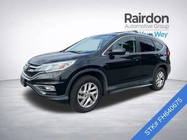 Used 2015 Crystal Black Pearl Honda EX-L image 3