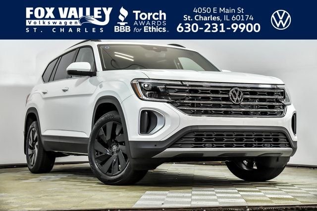 New 2026 Volkswagen Atlas Cross Sport 2.0T SEL R-Line Black 4D